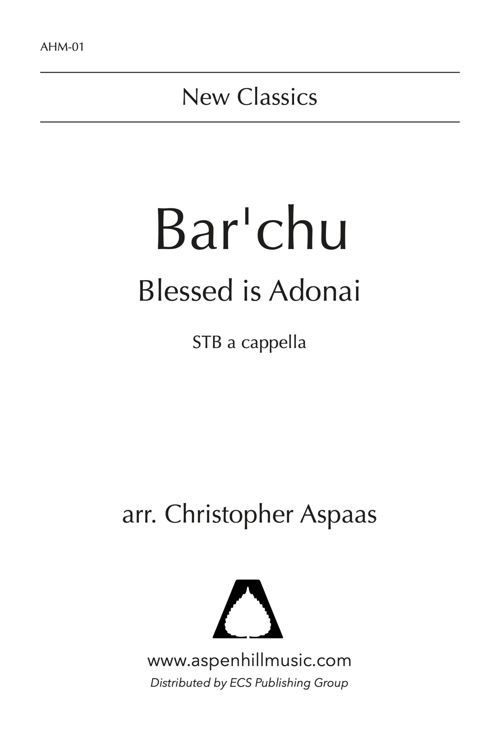 Bar'chu (Blessed is Adonai)