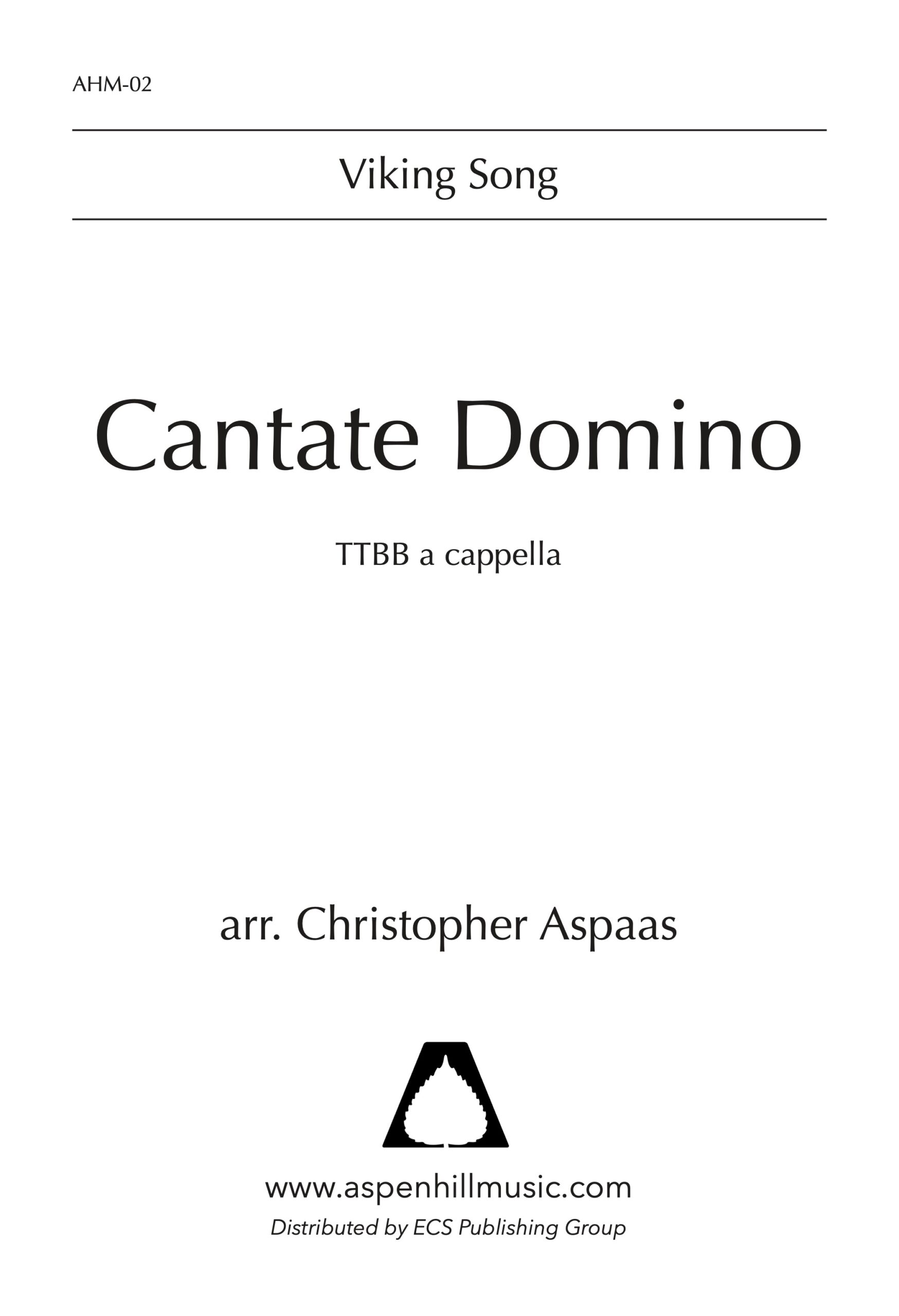 Cantate Domino - Aspen Hill Music