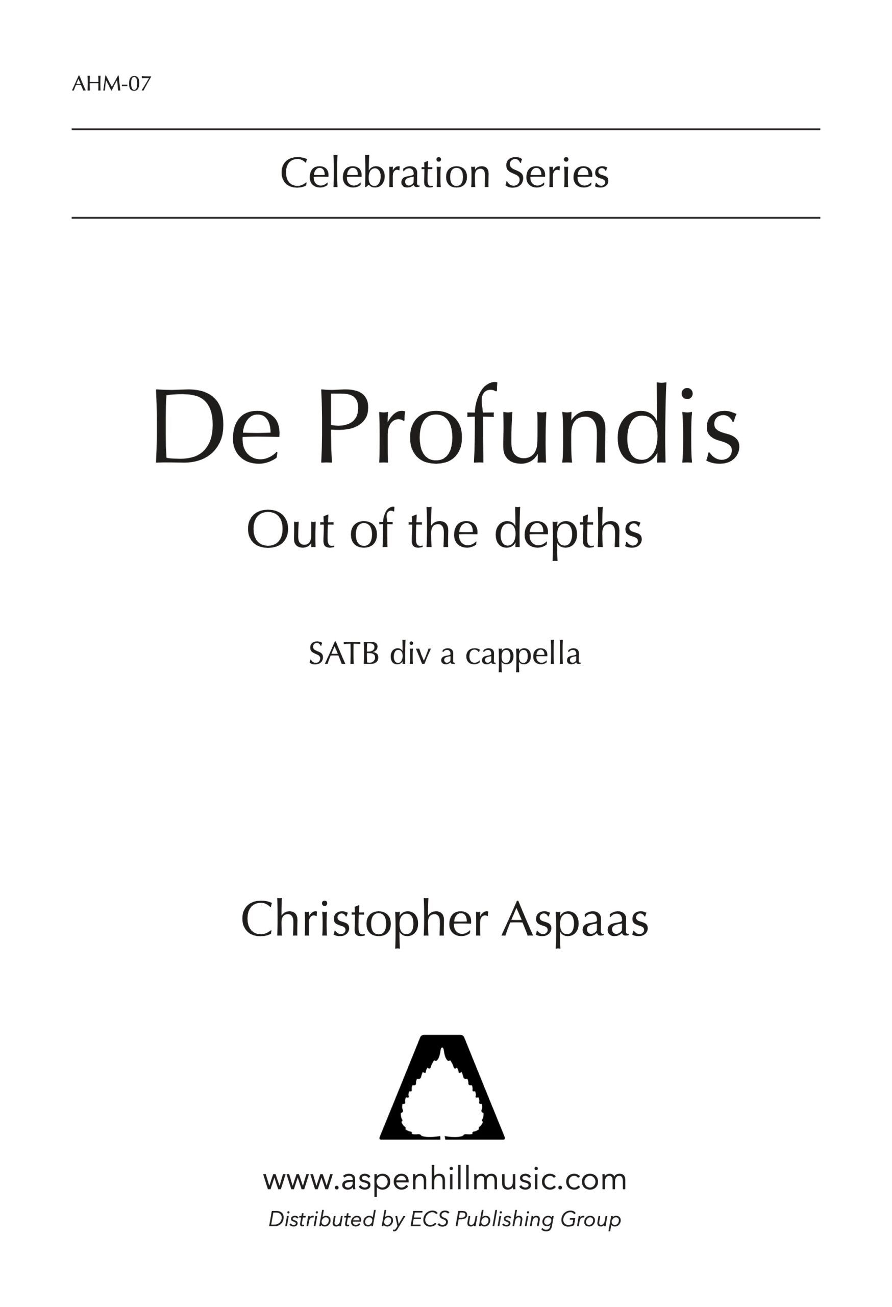 De Profundis