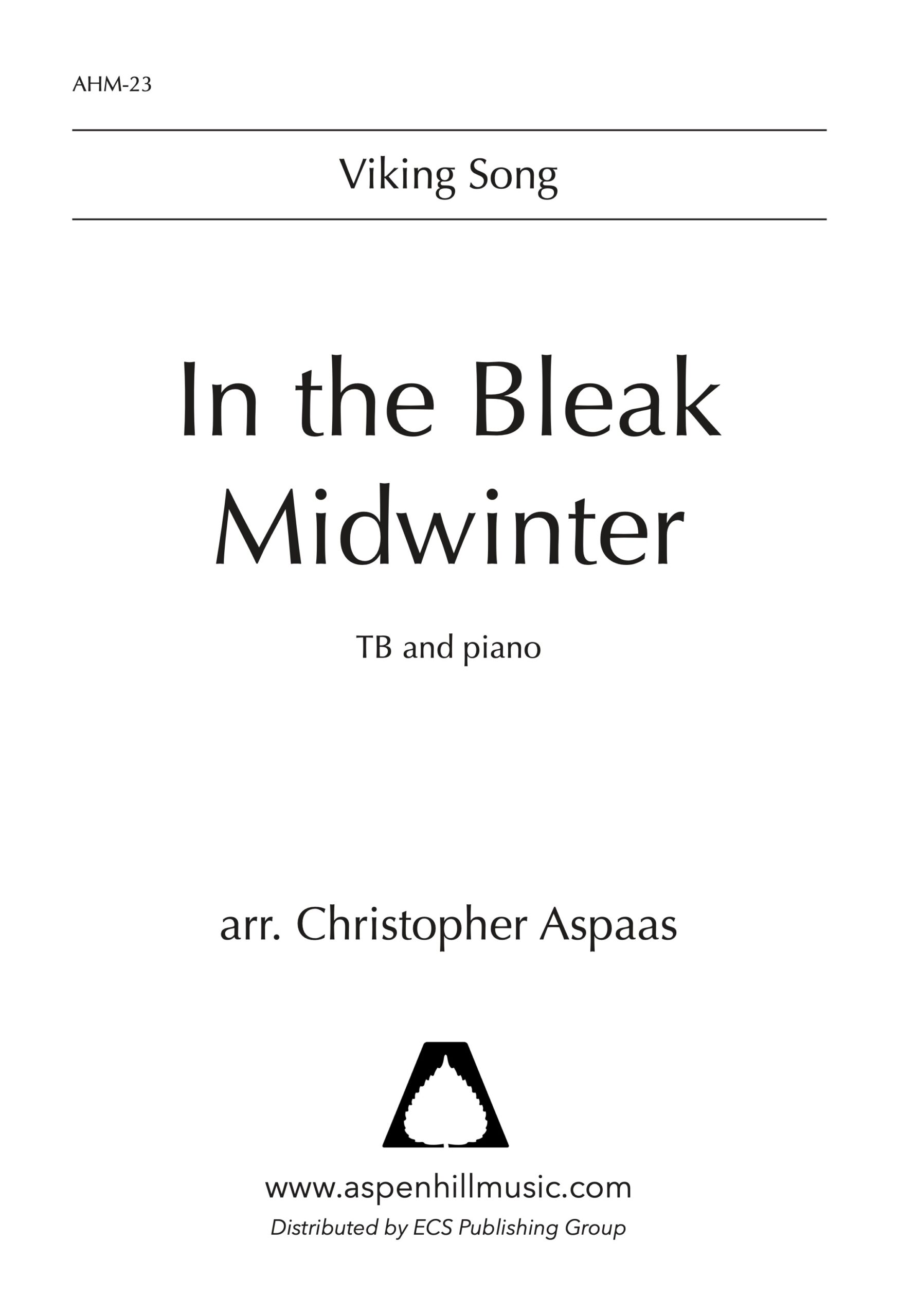 In the Bleak Midwinter